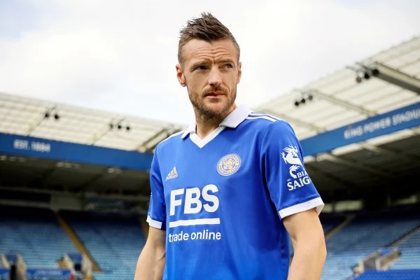 Leicester City Trøje 2022-23 Jamie Vardy 9 Hjemmebanetrøje